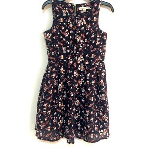 Copper Key Floral Dress
